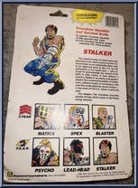 Stalker from Commando - 6" Scale manufactured by Diamond [Back]