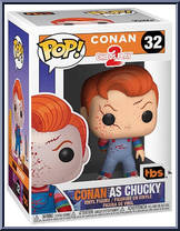 Conan as Chucky from Conan O'Brien - Pop! Vinyl Figures manufactured by Funko [Front]
