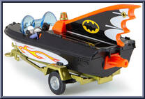 Batboat and Trailer from Corgi Models Club - Basic Series manufactured by Corgi [Loose]