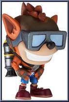 Crash Bandicoot with Jet Pack from Crash Bandicoot - Pop! Vinyl Figures manufactured by Funko [Loose]