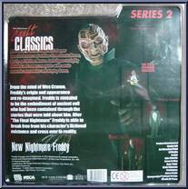 Freddy Krueger (New Nightmare) from Cult Classics - Series 2 manufactured by Neca [Back]