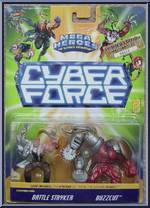 Battle Stryker / Buzzcut from Cyber Force - Basic Series manufactured by Mattel [Front]