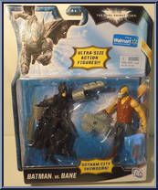 Batman vs. Bane from Dark Knight Rises - Exclusives manufactured by Mattel [Front]