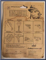 Sgt. Rock Friction Sparking Jeep / Tank from DC Comics - Basic Series manufactured by AHI [Back]
