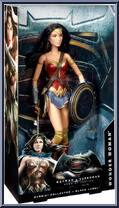Wonder Woman from DC Comics - Barbie - Batman v Superman manufactured by Mattel [Front]