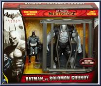 Batman vs. Solomon Grundy (Arkham City) from DC Comics Multiverse - 2-Packs manufactured by Mattel [Front]
