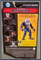 Jim Gordon Batman from DC Comics Multiverse - King Shark Series manufactured by Mattel [Back]