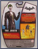 Joker (Arkham Origins) from DC Comics Multiverse - Basic Series manufactured by Mattel [Back]