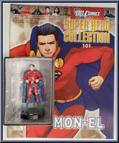 Mon-El from DC Comics Super Hero Collection - Basic Series manufactured by Eaglemoss [Front]