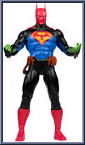 Batman / Superman Fusion from DC Multiverse - Batman / Superman: World's Finest manufactured by McFarlane [Loose]