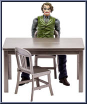 Joker (Interrogation Room) (Gold Label) from DC Multiverse - Dark Knight  manufactured by McFarlane [Loose]