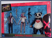 Joker / Harley Quinn / Panda from DC - Suicide Squad manufactured by NJ Croce [Front]