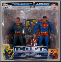 Superman from DC Origins - Series 2 - 2-Packs manufactured by DC Direct [Front]