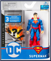 Superman (Blue Suit) from DC - Heroes Unite manufactured by Spinmaster [Front]
