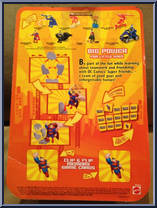 Superman (Slam & Bam Wall) from DC Super Friends - Basic Series manufactured by Mattel [Back]