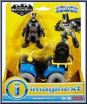 Batman & ATV from DC Super Friends - Imaginext manufactured by Fisher-Price [Front]
