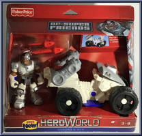 Cyborg & ATV from DC Super Friends - HeroWorld manufactured by Fisher-Price [Front]