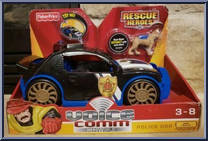 Police Car from DC Super Friends - HeroWorld manufactured by Fisher-Price [Front]