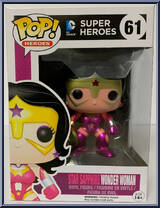 Star Sapphire Wonder Woman (Metallic) from DC Super Heroes - Pop! Vinyl Figures manufactured by Funko [Front]