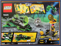 Green Lantern vs. Sinestro from DC Super Heroes - Vehicles manufactured by Lego [Back]