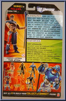 Atom (Indigo Lantern) from DC Universe Classics - Wave 17 manufactured by Mattel [Back]
