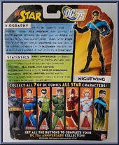 Nightwing (Red Renegade) from DC Universe Classics - 75 Years of Super Power manufactured by Mattel [Back]