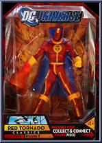 Red Tornado (Modern) from DC Universe Classics - Wave  1 manufactured by Mattel [Front]