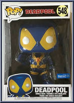 Deadpool (10" Scale) (Blue) from Deadpool - Pop! Vinyl Figures manufactured by Funko [Front]