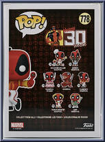 Deadpool (Flamenco) from Deadpool - Pop! Vinyl Figures manufactured by Funko [Back]