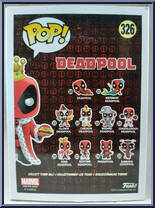 Deadpool (King) from Deadpool - Pop! Vinyl Figures manufactured by Funko [Back]
