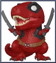 Dinopool (Red) from Deadpool - Pop! Vinyl Figures manufactured by Funko [Loose]