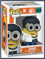 Jimin (Minion) from Despicable Me 4 - Pop! Vinyl Figures manufactured by Funko [Front]