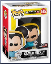 Gamer Mickey (Yellow Headset) from Disney - Mickey True Original Pop! manufactured by Funko [Front]