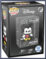 Mickey Mouse (Silver) from Disney - Pop! Die-Cast manufactured by Funko [Front]