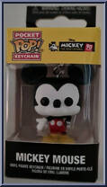 Mickey Mouse (90 Years) from Disney - Pop! Keychains manufactured by Funko [Front]