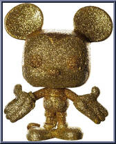 Mickey Mouse (Gold Glitter) (Diamond) from Disney - Disney Universe Pop! manufactured by Funko [Loose]