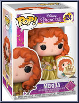 Merida (Gold with Pin) from Disney Princess - Pop! Vinyl Figures manufactured by Funko [Front]