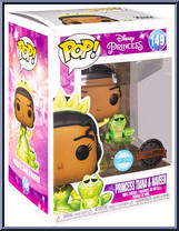 Princess Tiana and Naveen (Glitter) from Disney Princess - Pop! Vinyl Figures manufactured by Funko [Front]