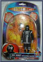 D84 Robot (with Anti Robot Transmitter) from Doctor Who - Classics manufactured by Character Options [Front]