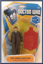 Tenth Doctor (Blue Suit and Long Coat) from Doctor Who - Series 7 - Wave 3 manufactured by Character Options [Front]