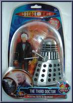 Third Doctor (with Dalek) from Doctor Who - Classics manufactured by Character Options [Front]