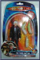 Third Doctor (with Maggots) from Doctor Who - Classics manufactured by Character Options [Front]