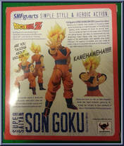 Son Goku (Super Saiyan) from Dragon Ball Z - S.H. Figuarts - Basic Series manufactured by Bandai [Back]