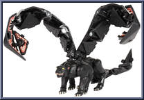 Displacer Beast (Black) from Dungeons & Dragons - Dicelings manufactured by Hasbro [Loose]