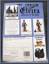 Elvira (with Chainsaw) from Elvira Mistress of the Dark - Basic Series manufactured by Figures Toy Company [Back]