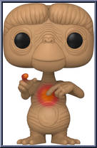 E.T. with Glowing Heart (Glows in the Dark) from E.T. - Pop! Vinyl Figures manufactured by Funko [Loose]