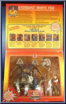 J.T. Marsh (with Deep Space Special Mission E-Frame) from Exosquad - Special Mission E-Frame manufactured by Playmates [Front]