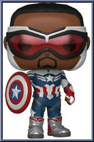 Captain America from Falcon and the Winter Soldier - Pop! Vinyl Figures manufactured by Funko [Loose]