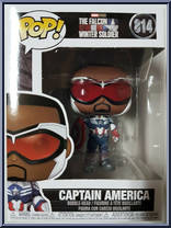 Captain America from Falcon and the Winter Soldier - Pop! Vinyl Figures manufactured by Funko [Front]