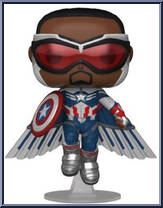 Captain America (Flying) from Falcon and the Winter Soldier - Pop! Vinyl Figures manufactured by Funko [Loose]